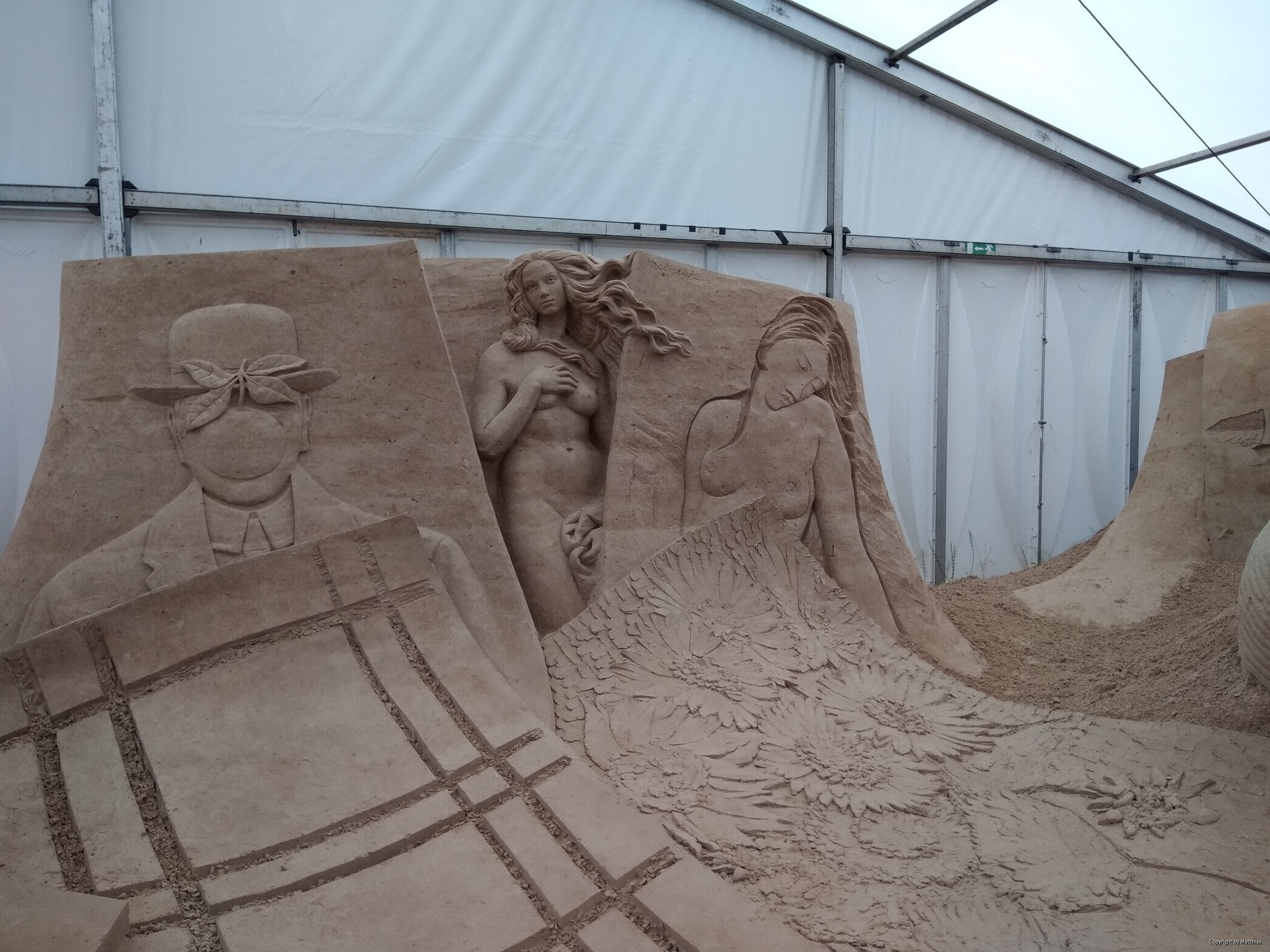 Sandskulpturen-Festival im Ostseebad Binz