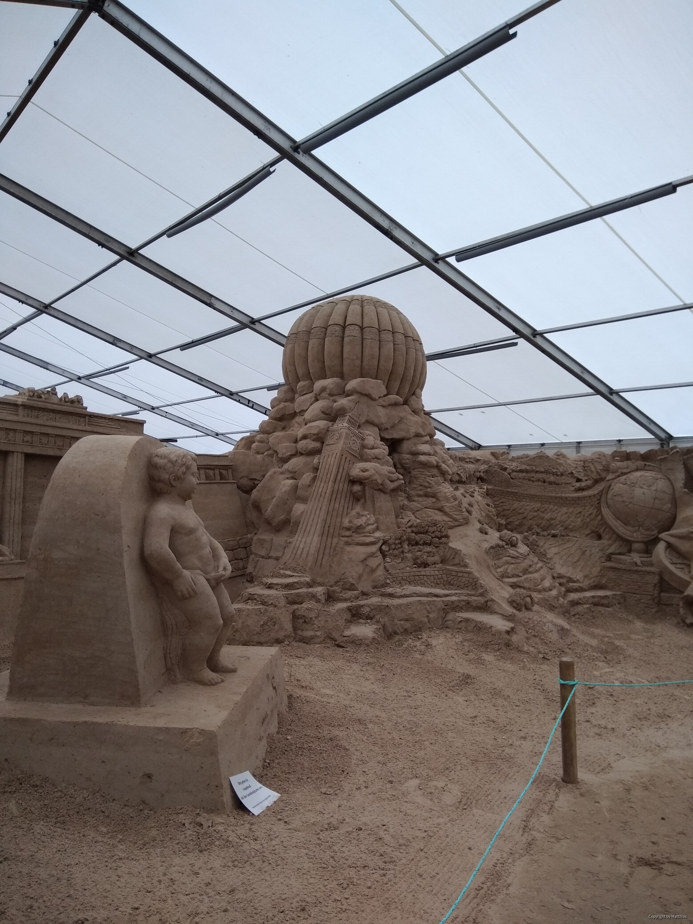 Sandskulpturen-Festival im Ostseebad Binz