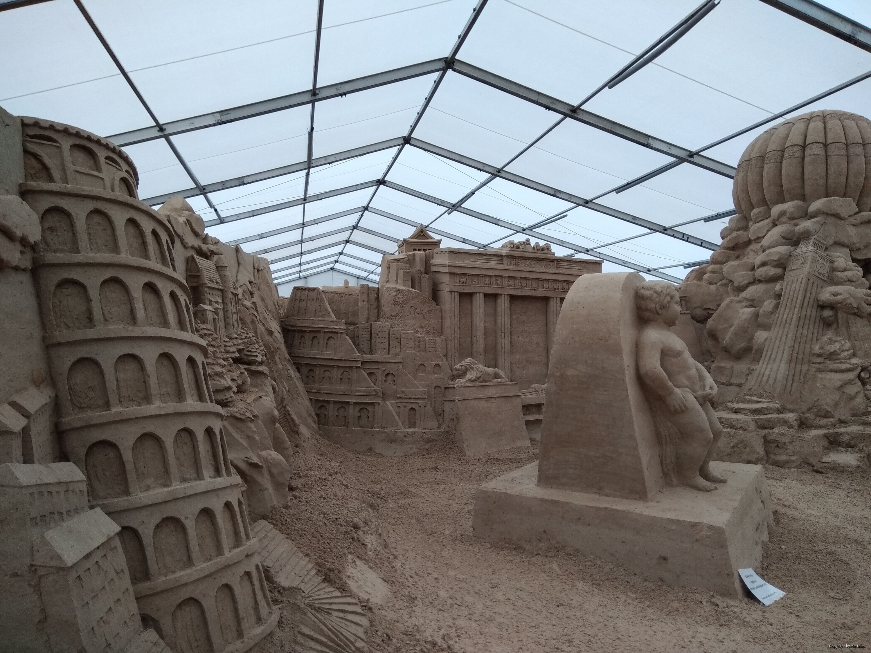 Sandskulpturen-Festival im Ostseebad Binz