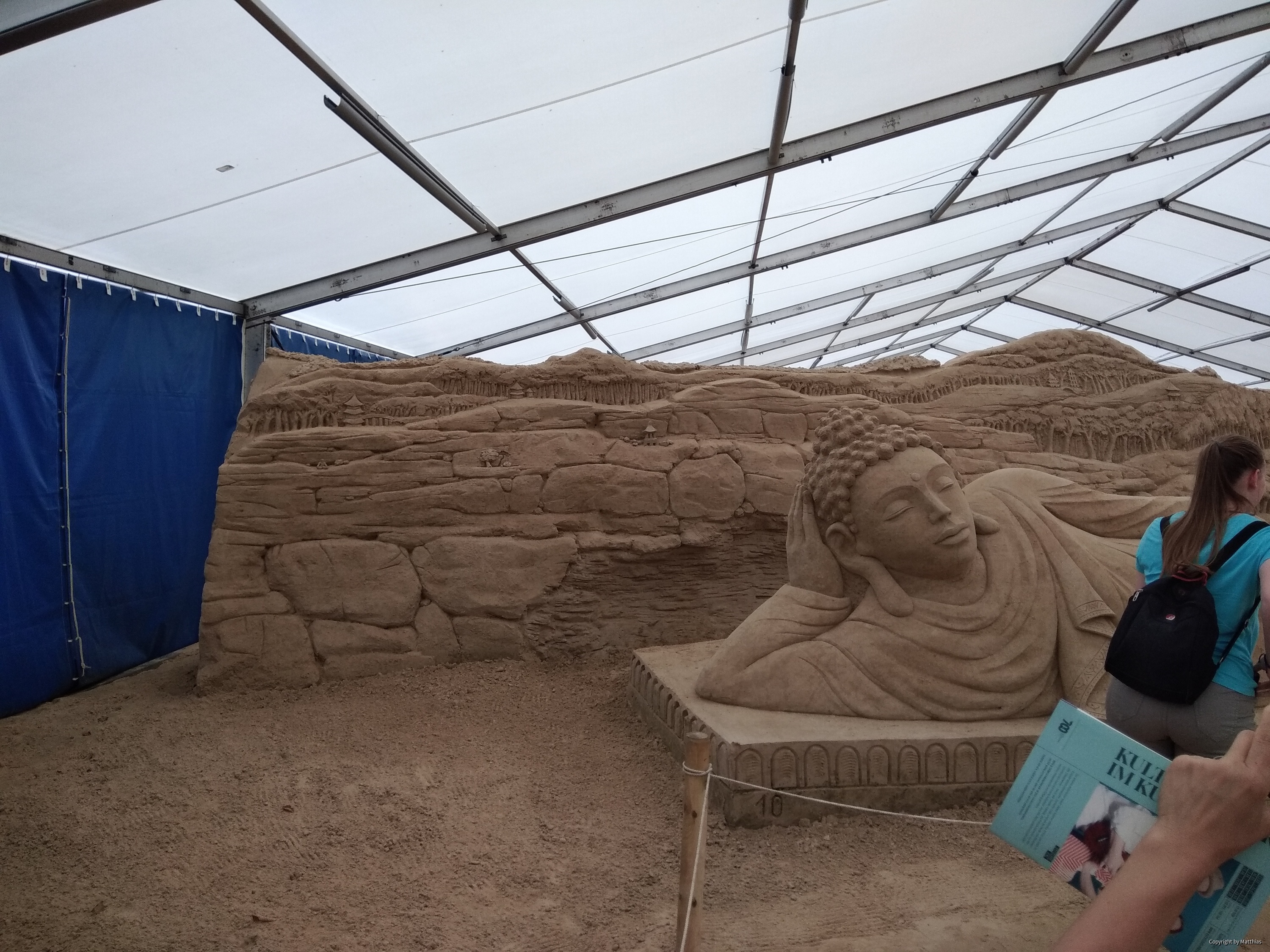 Sandskulpturen-Festival im Ostseebad Binz