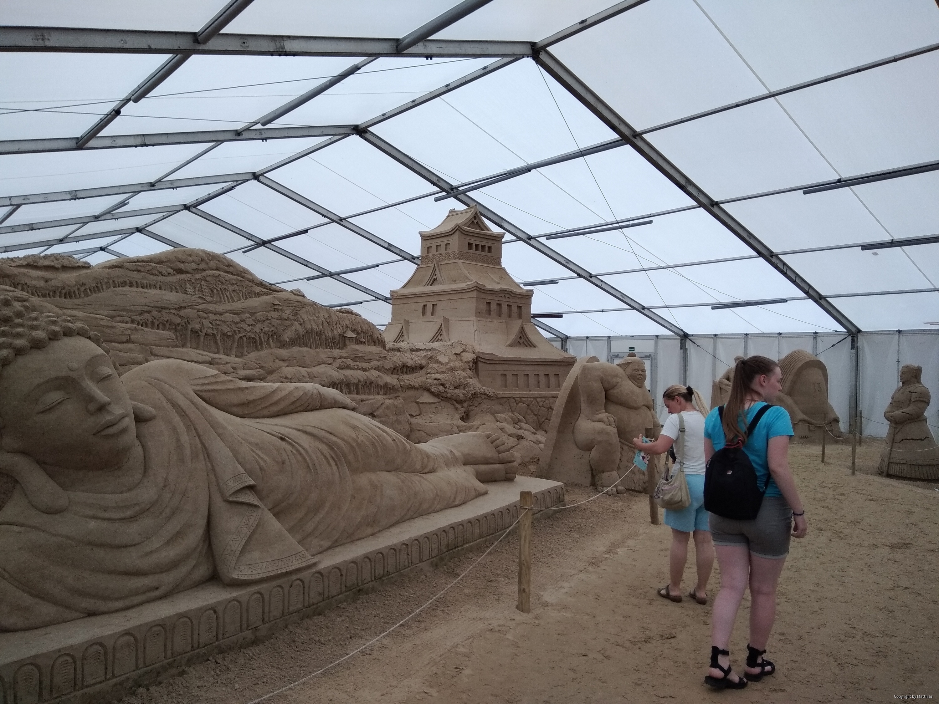 Sandskulpturen-Festival im Ostseebad Binz