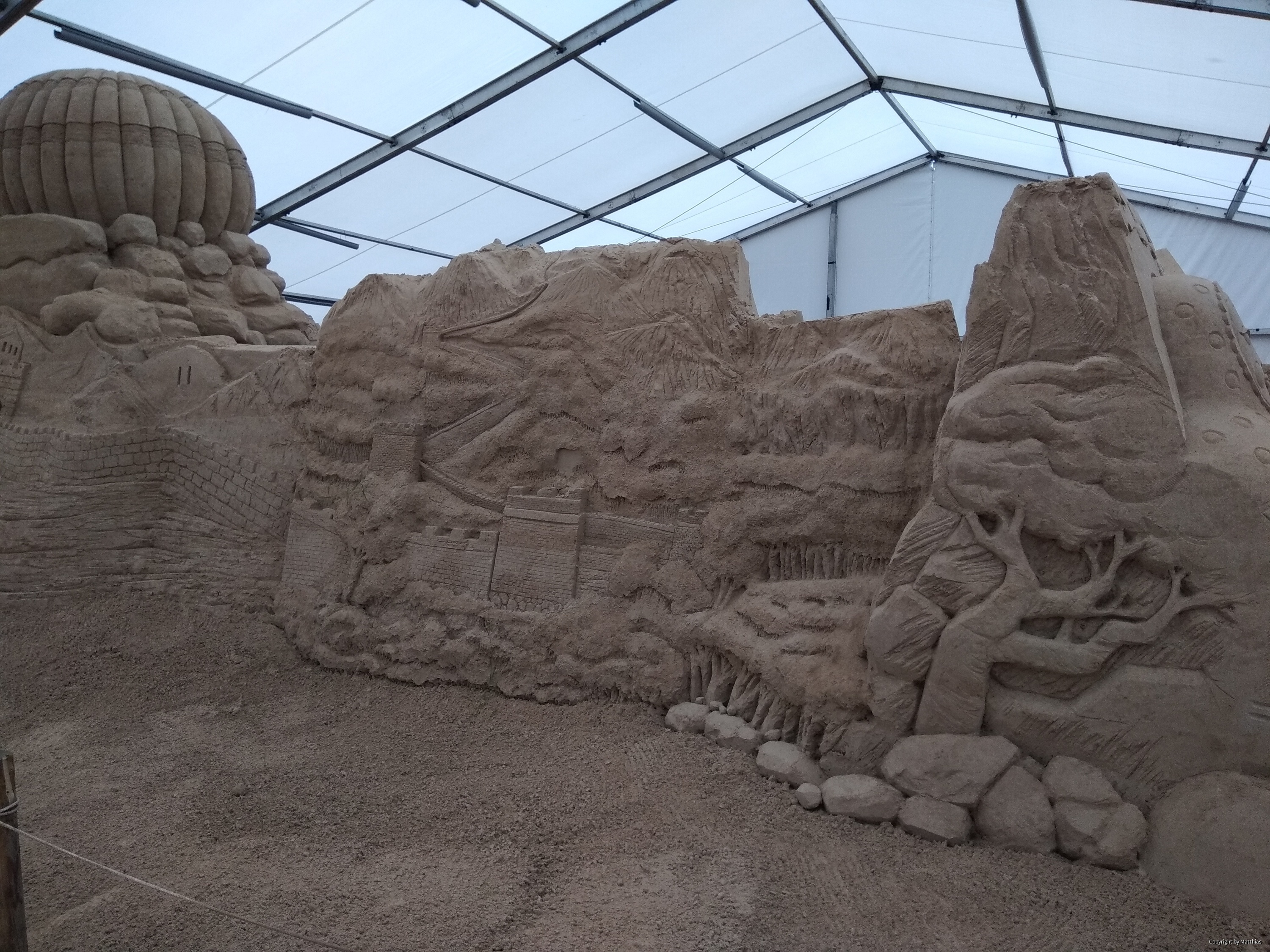 Sandskulpturen-Festival im Ostseebad Binz