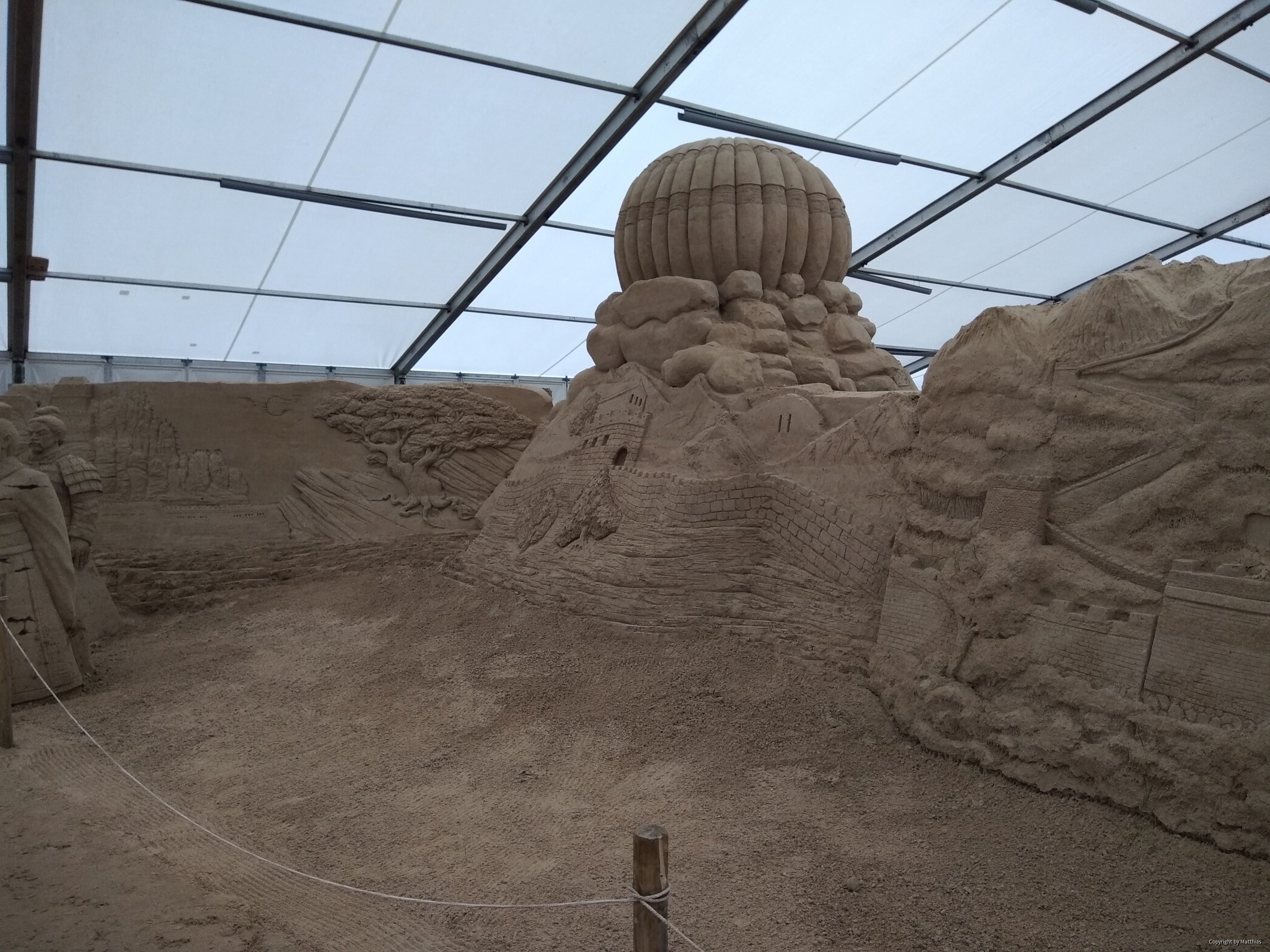 Sandskulpturen-Festival im Ostseebad Binz