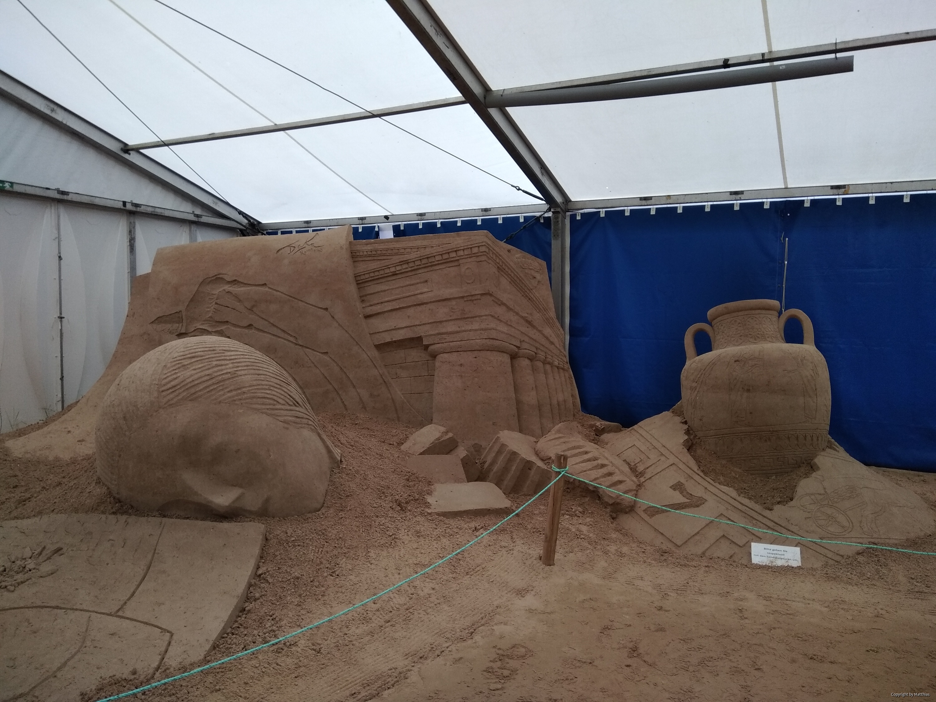 Sandskulpturen-Festival im Ostseebad Binz
