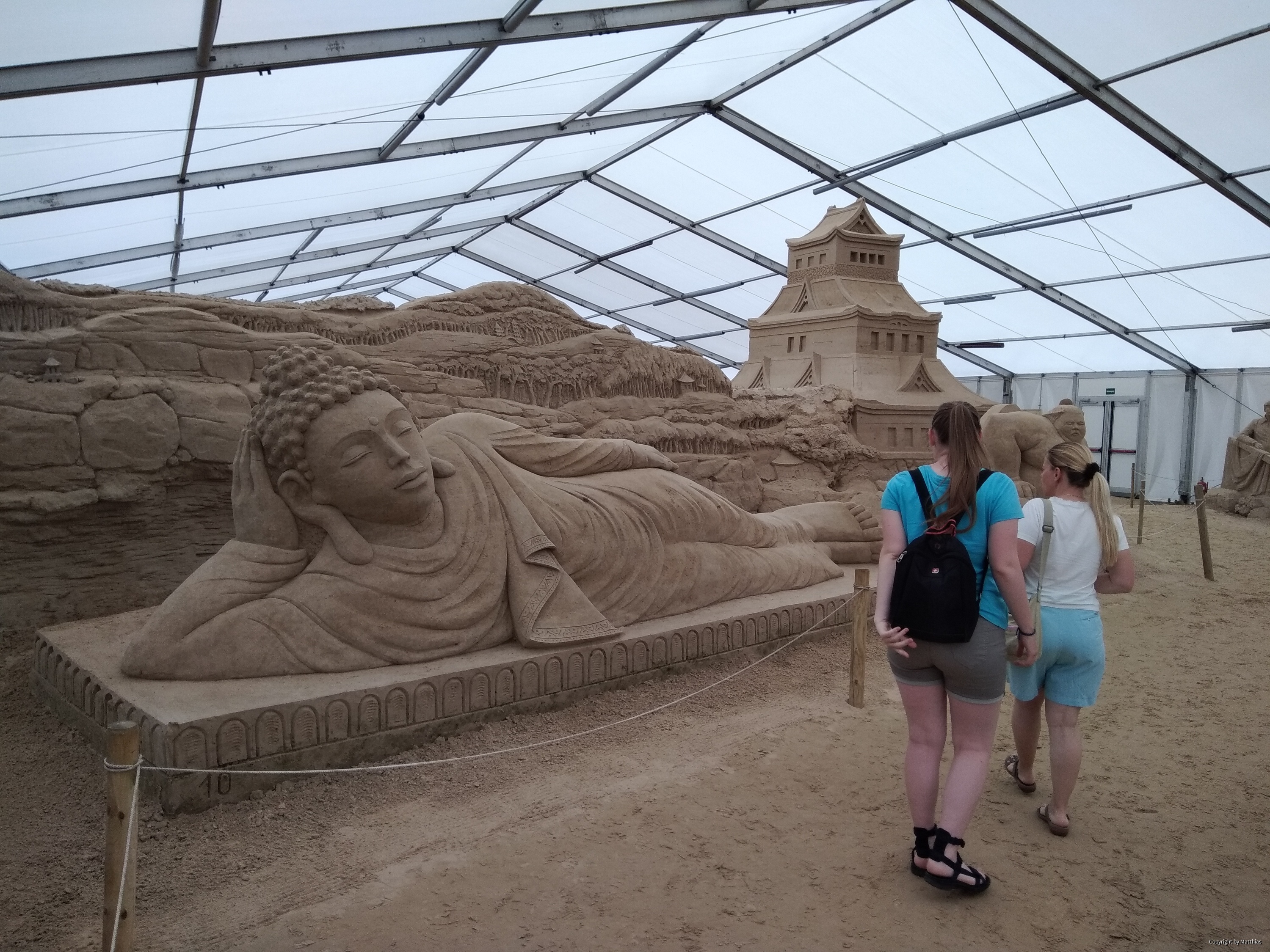 Sandskulpturen-Festival im Ostseebad Binz