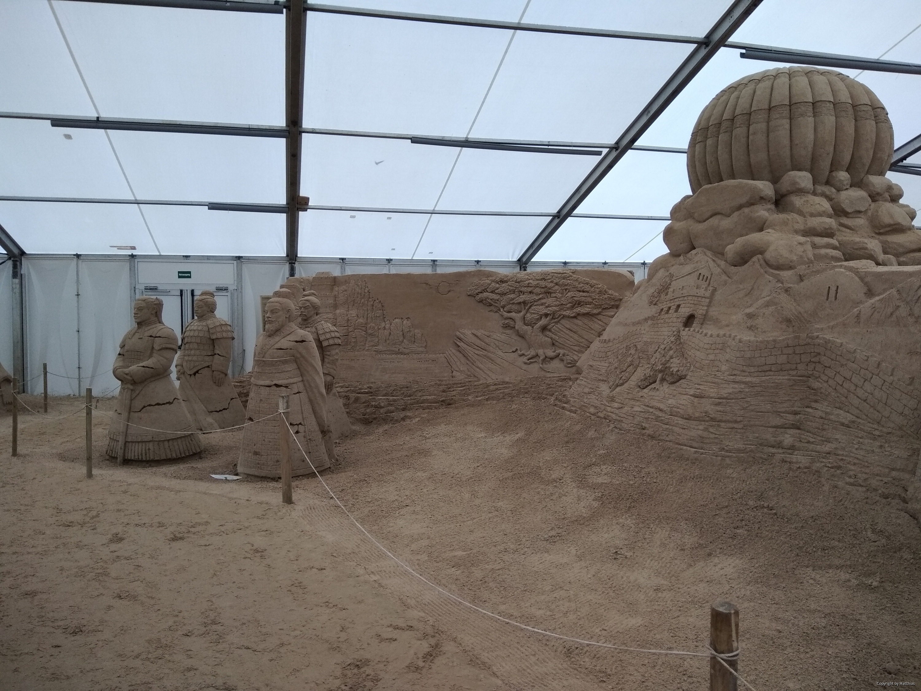 Sandskulpturen-Festival im Ostseebad Binz