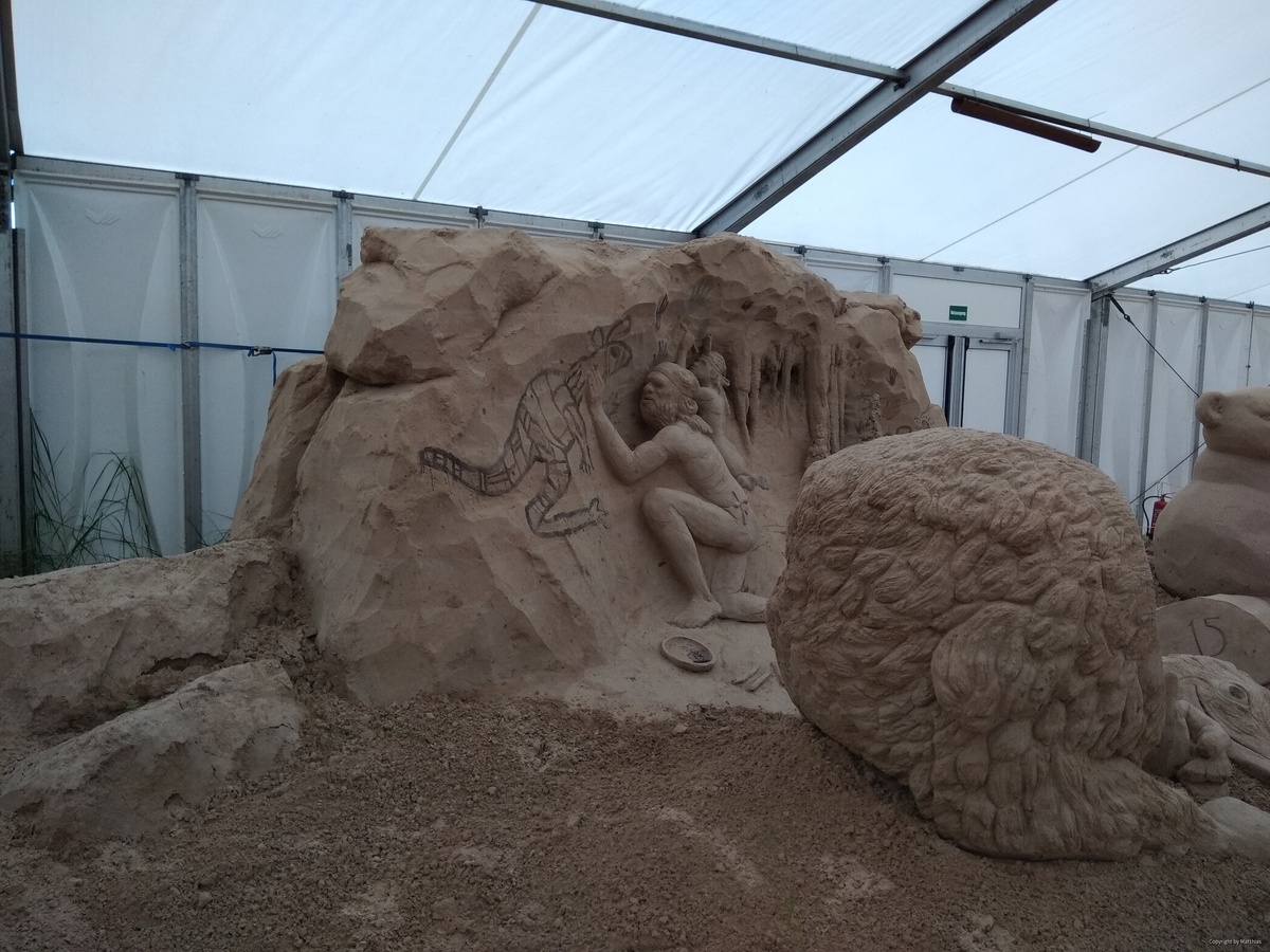 Sandskulpturen-Festival im Ostseebad Binz, Teil2