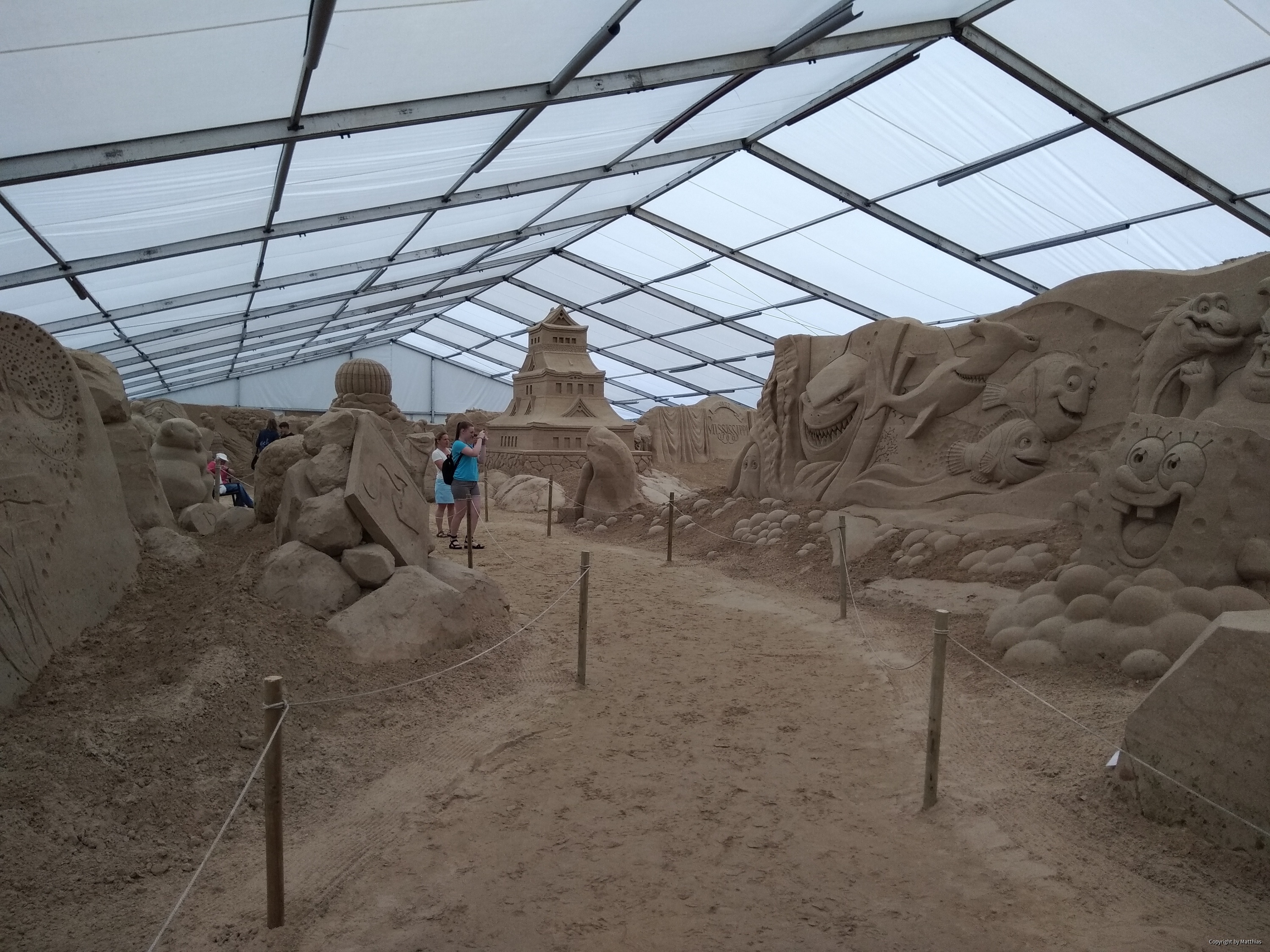 Sandskulpturen-Festival im Ostseebad Binz, Teil2