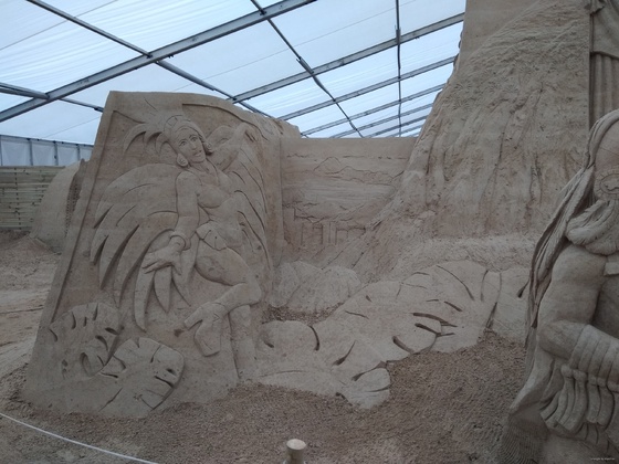 Sandskulpturen-Festival im Ostseebad Binz, Teil2