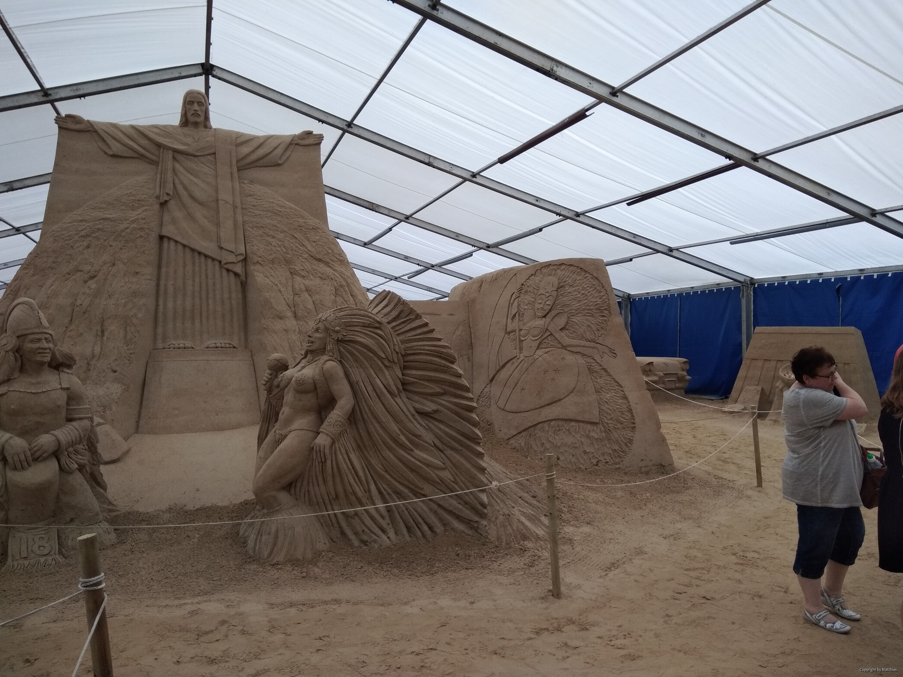 Sandskulpturen-Festival im Ostseebad Binz, Teil3