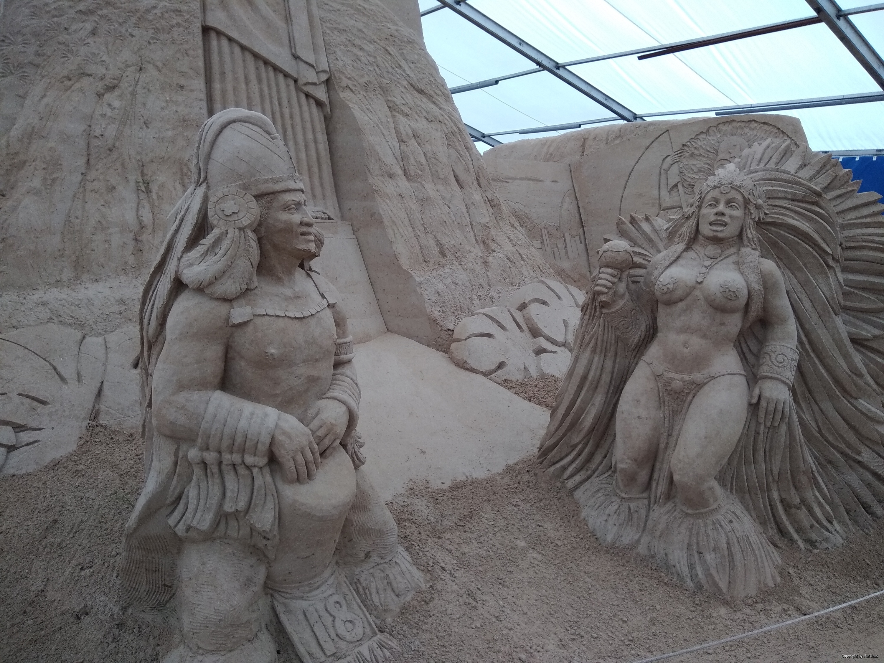 Sandskulpturen-Festival im Ostseebad Binz, Teil3