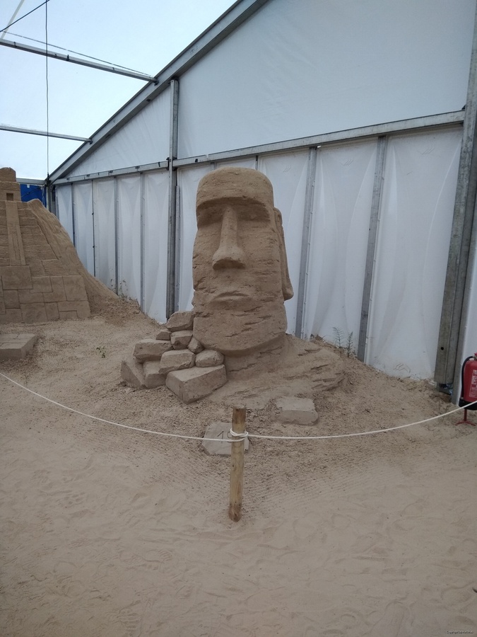 Sandskulpturen-Festival im Ostseebad Binz, Teil3