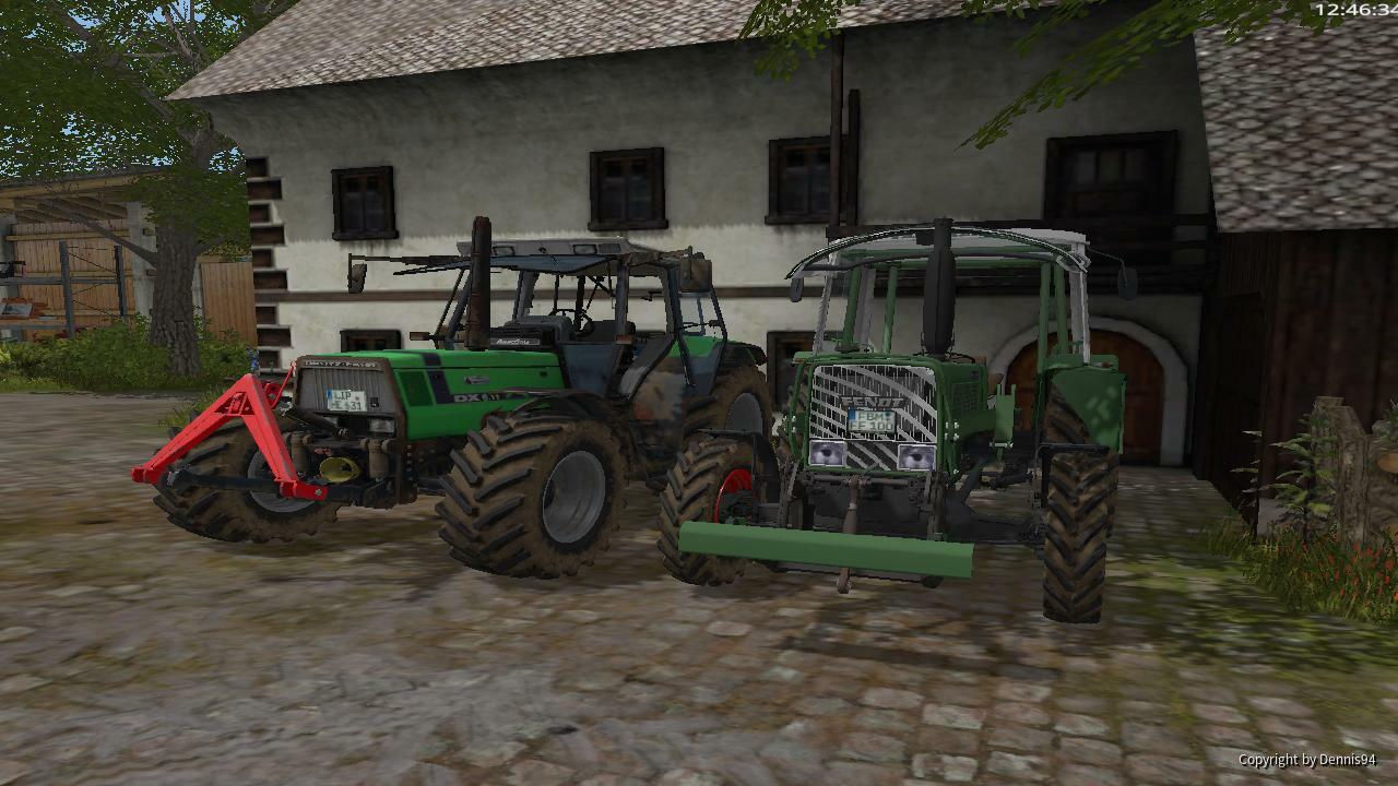 Fendt Farmer 108 SA und Deutz agrostar DX 6.11 im einsatz