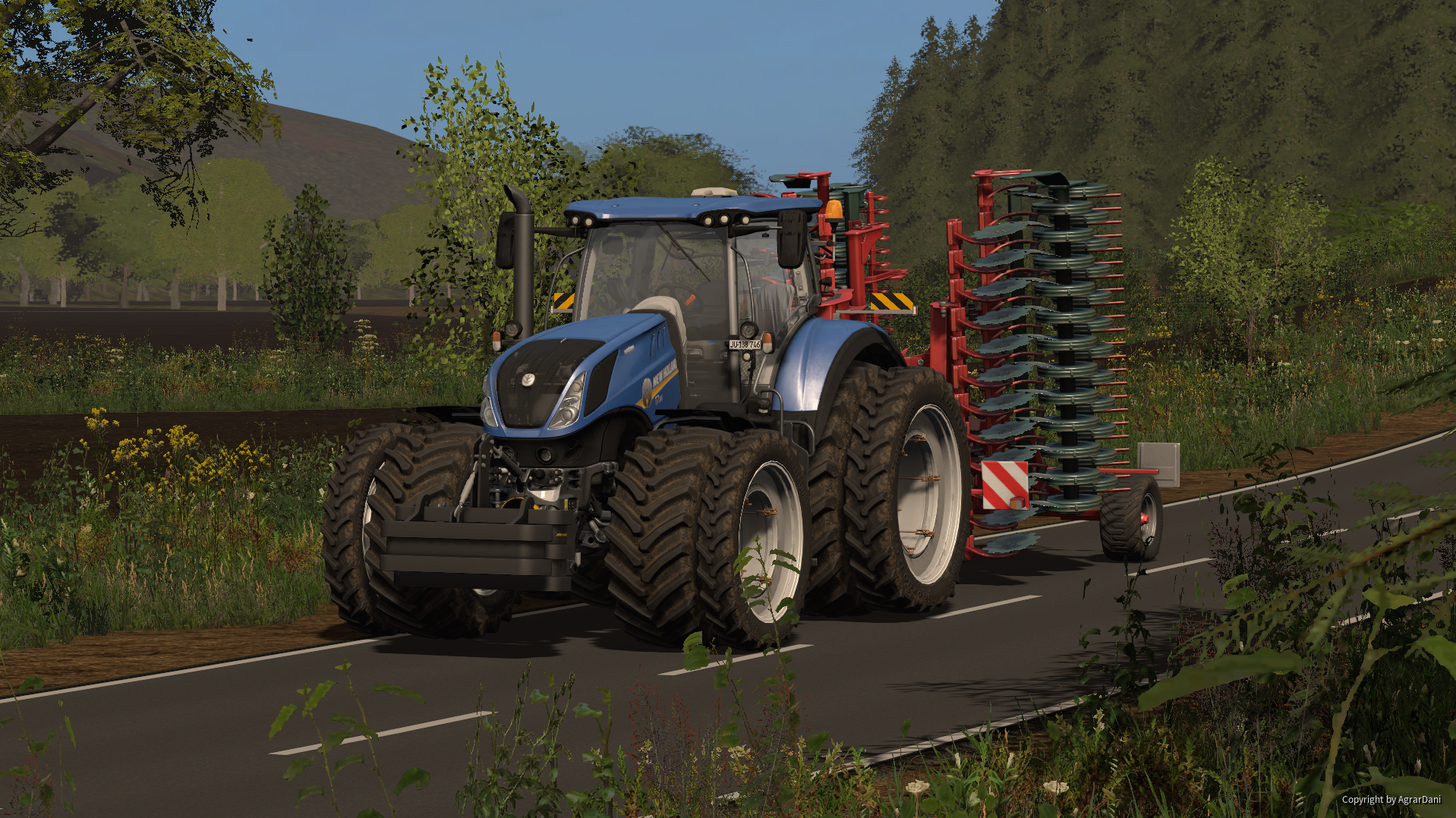 New Holland T7.315 meiner Freundin