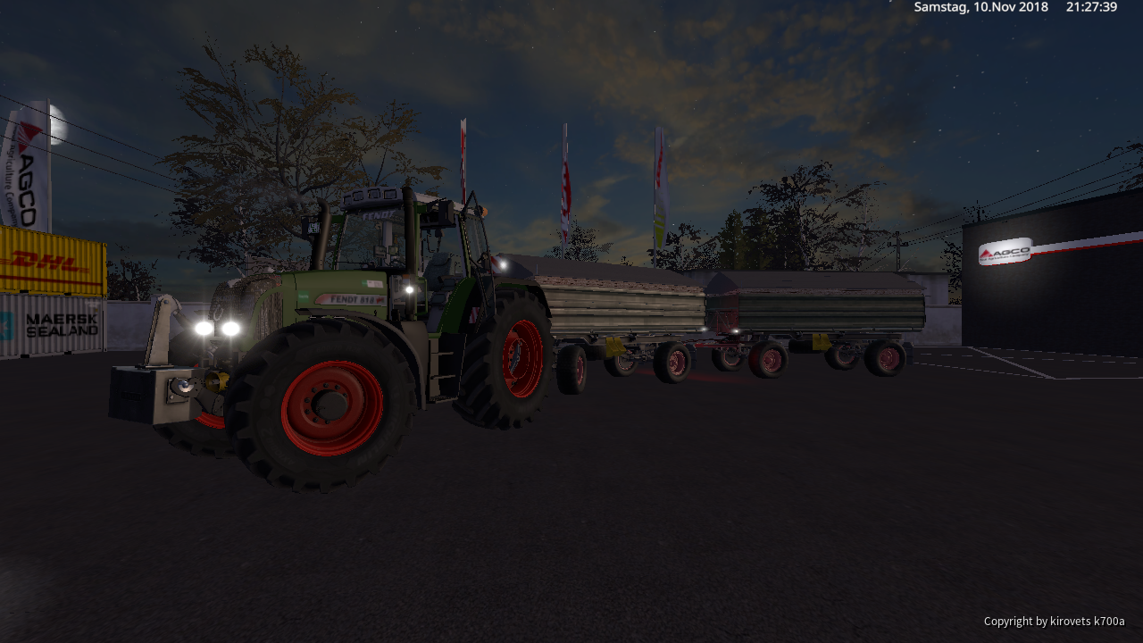 Fendt Vario 818 mit Hw80