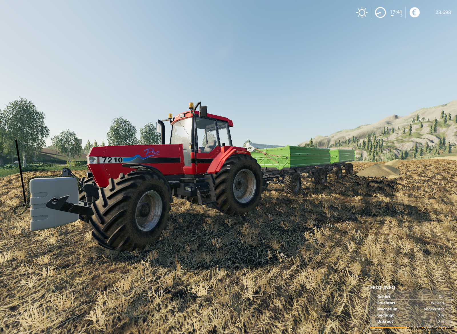 Case Magnum 7210 pro mit Hw80