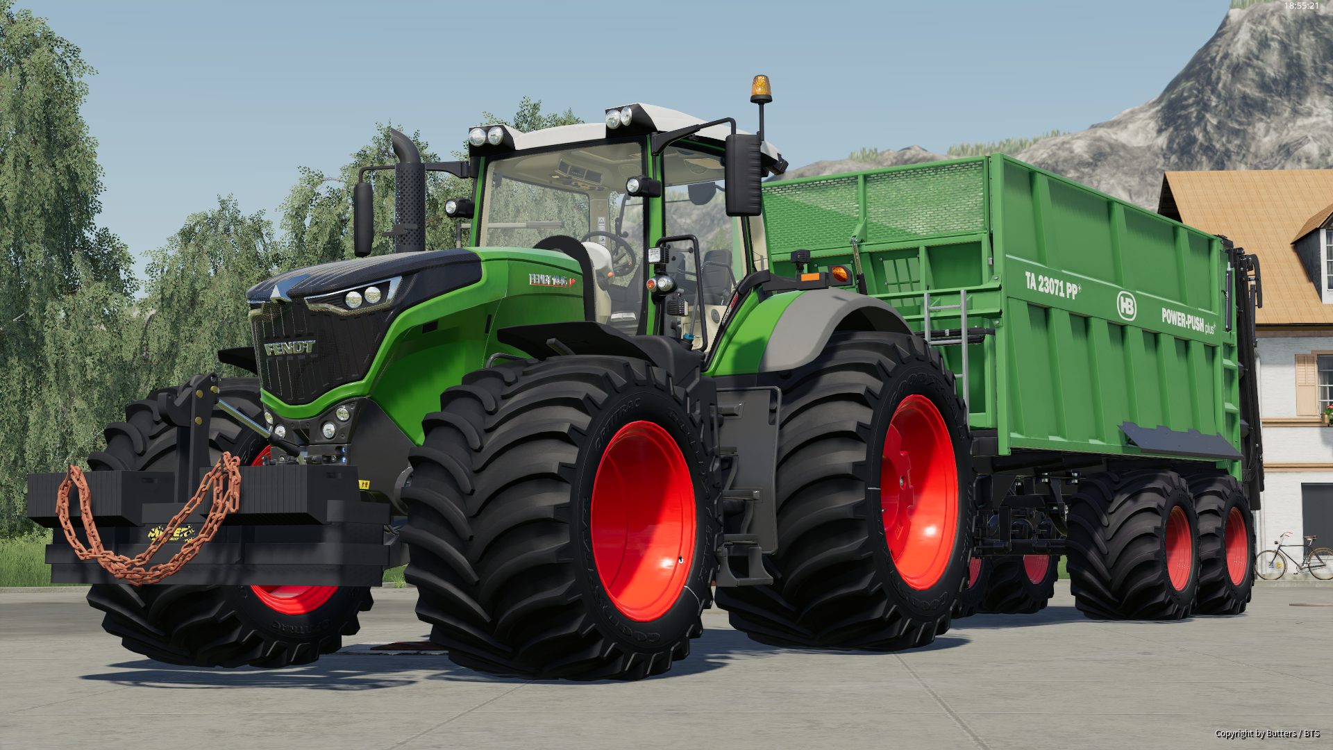 Fendt 1050 mit Brantner