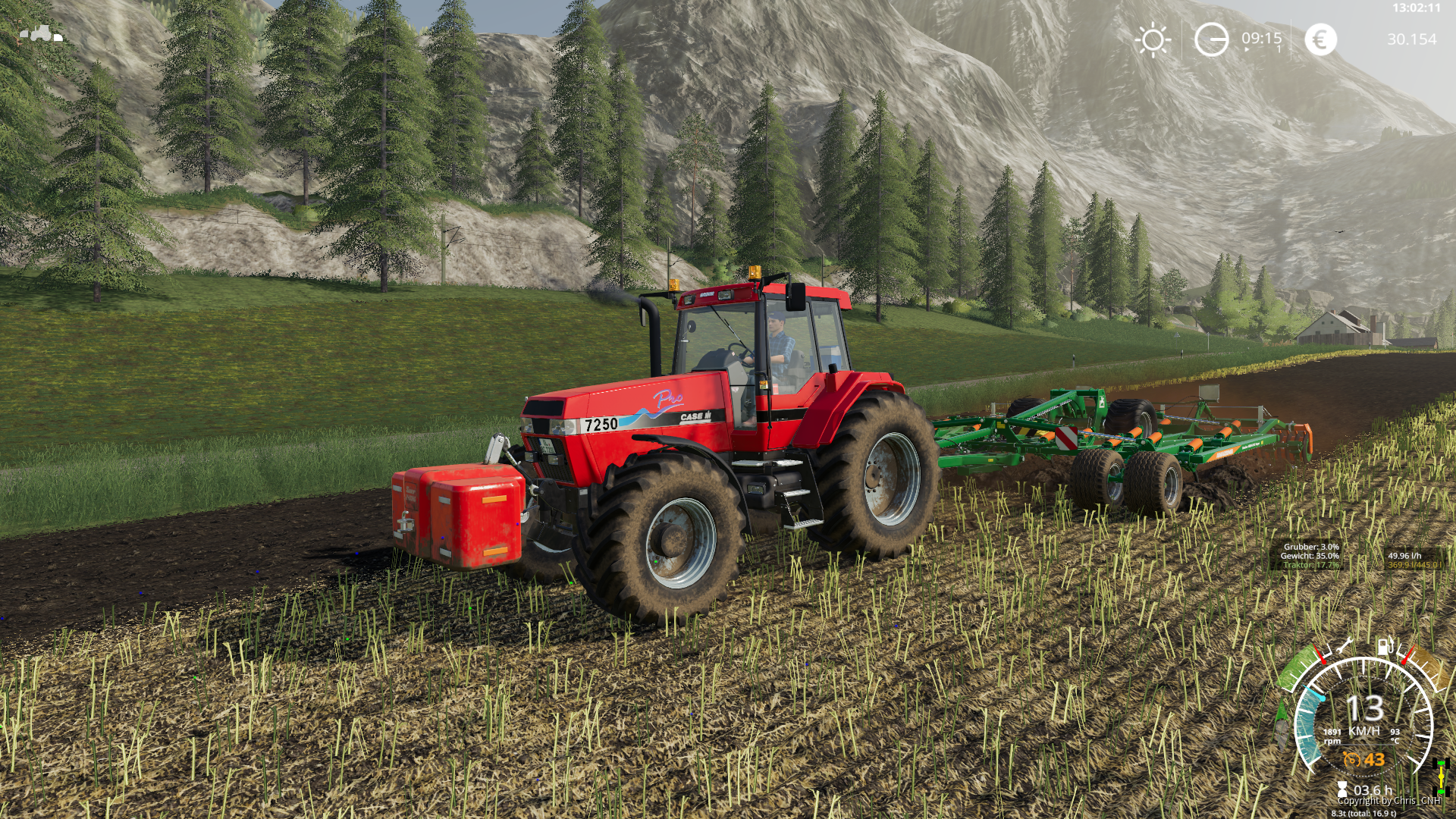 7250Pro mit GPS ausgestattet