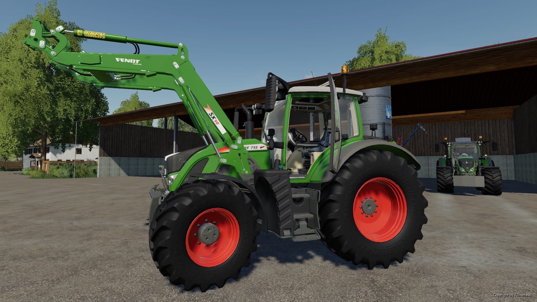 Fendt 718 Vario S4, frisch vom Händler