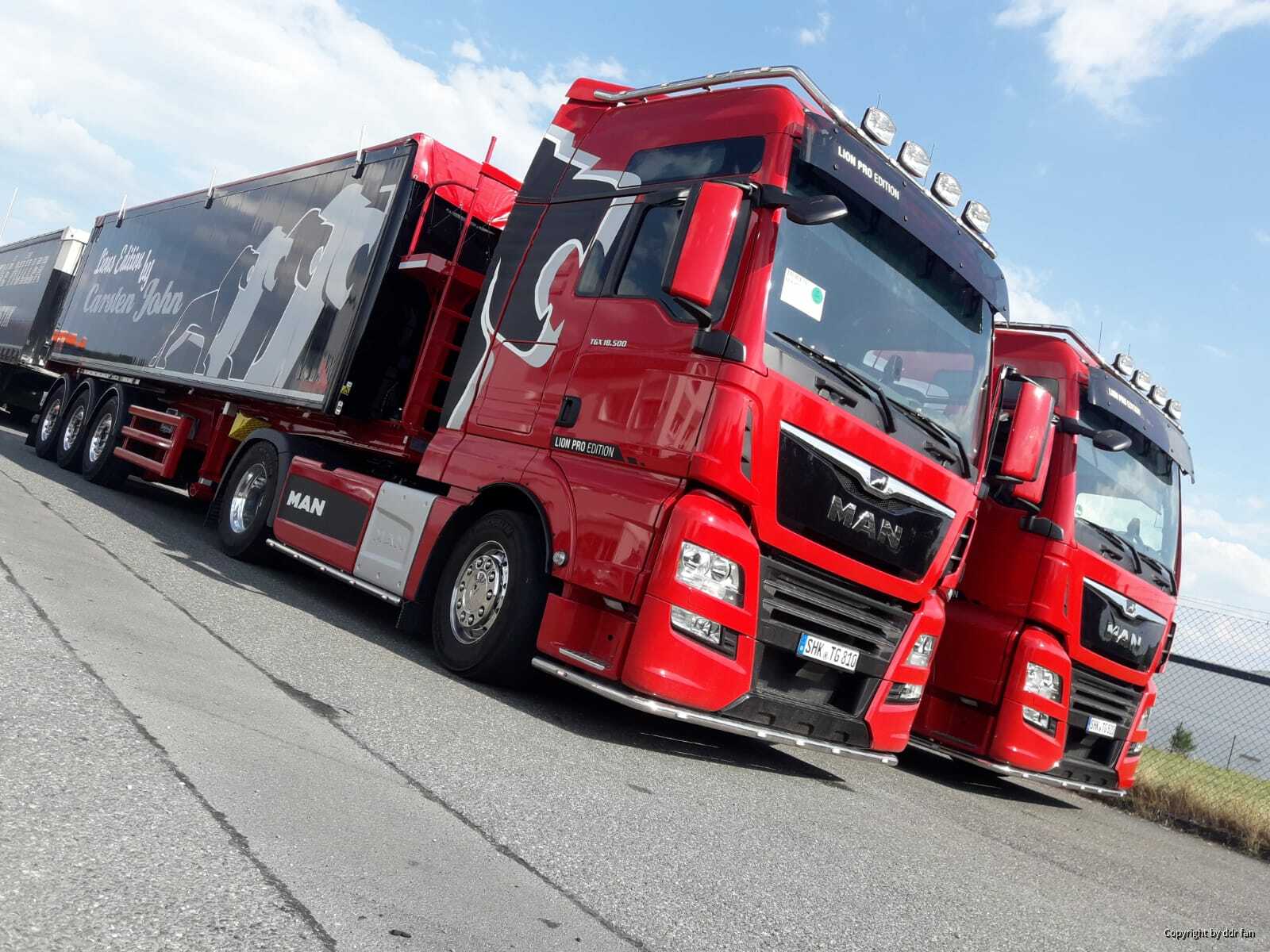Unsere 2 Neuen MAN´s
