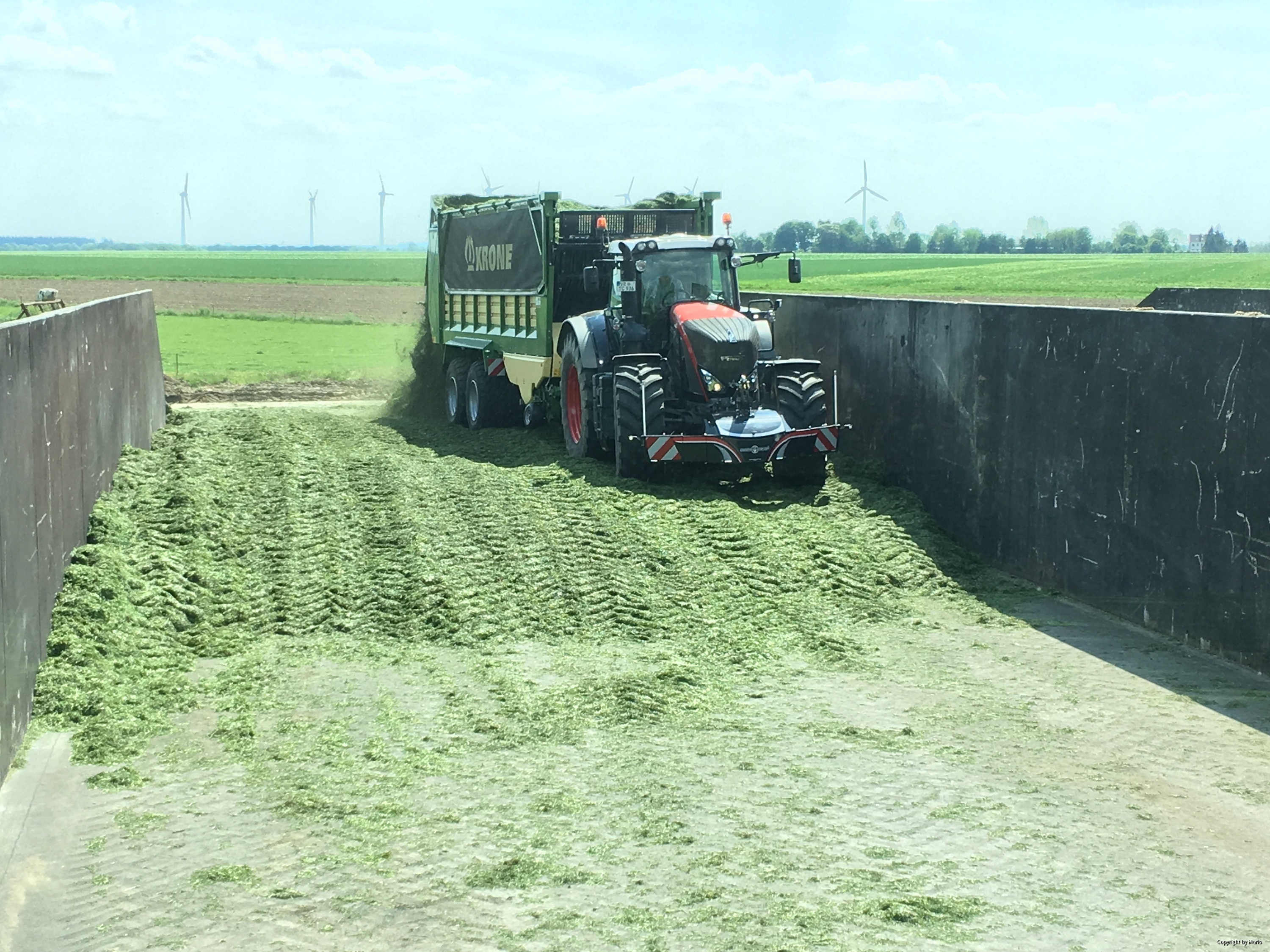 Fendt 936 mit Krone ZX 560GD