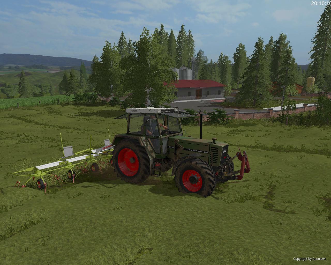 Wenden mit Fendt 312 LSA