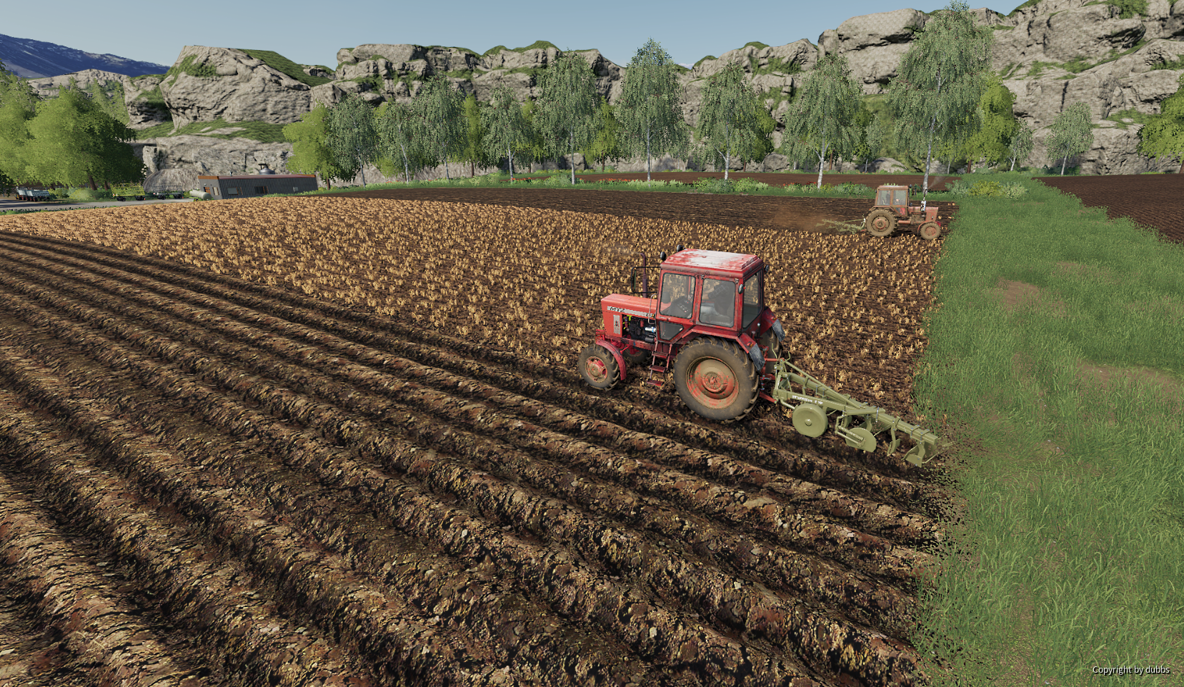 Ackern mit MTZ