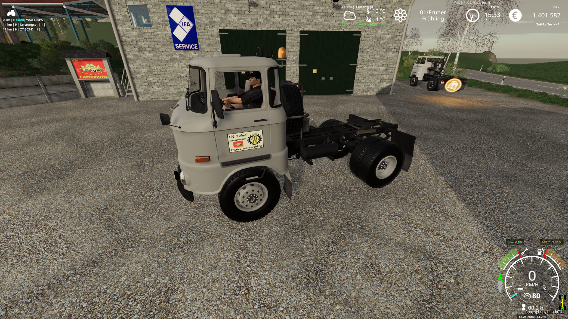 IFA W50 Sattelzug