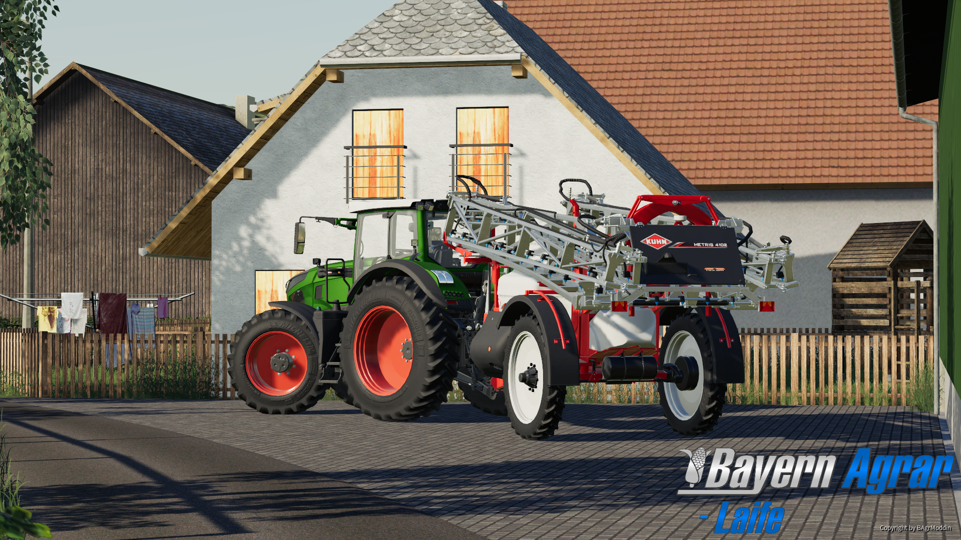 Fendt 900 Vario S5 am Spritzen!