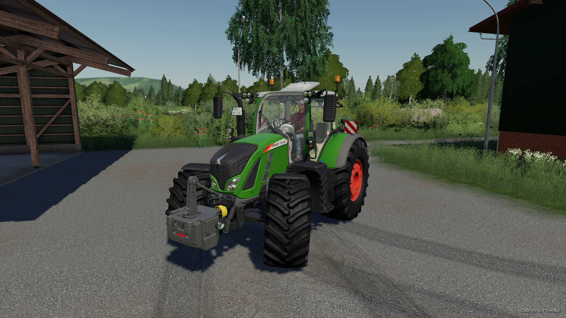 Neue Puschen, für den 724 Vario S4