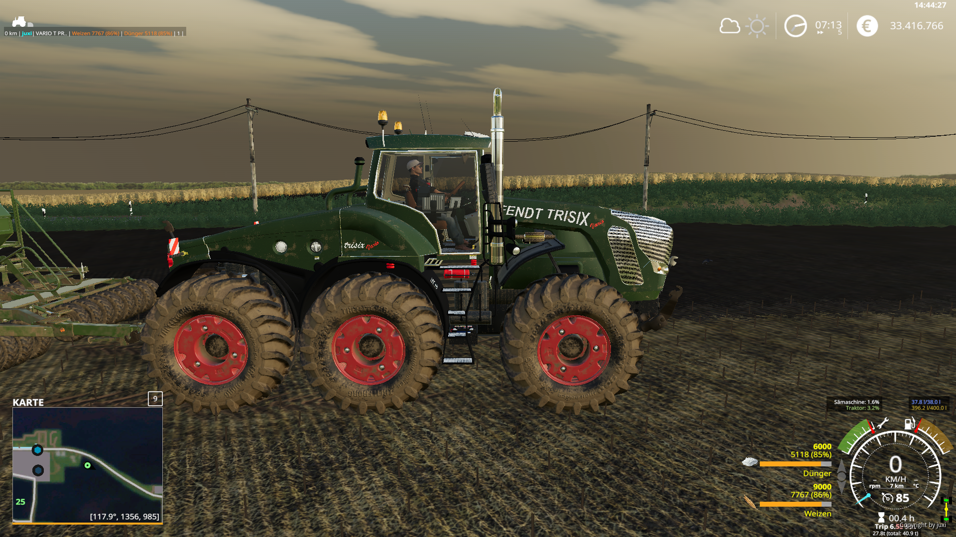 den Fendt testen