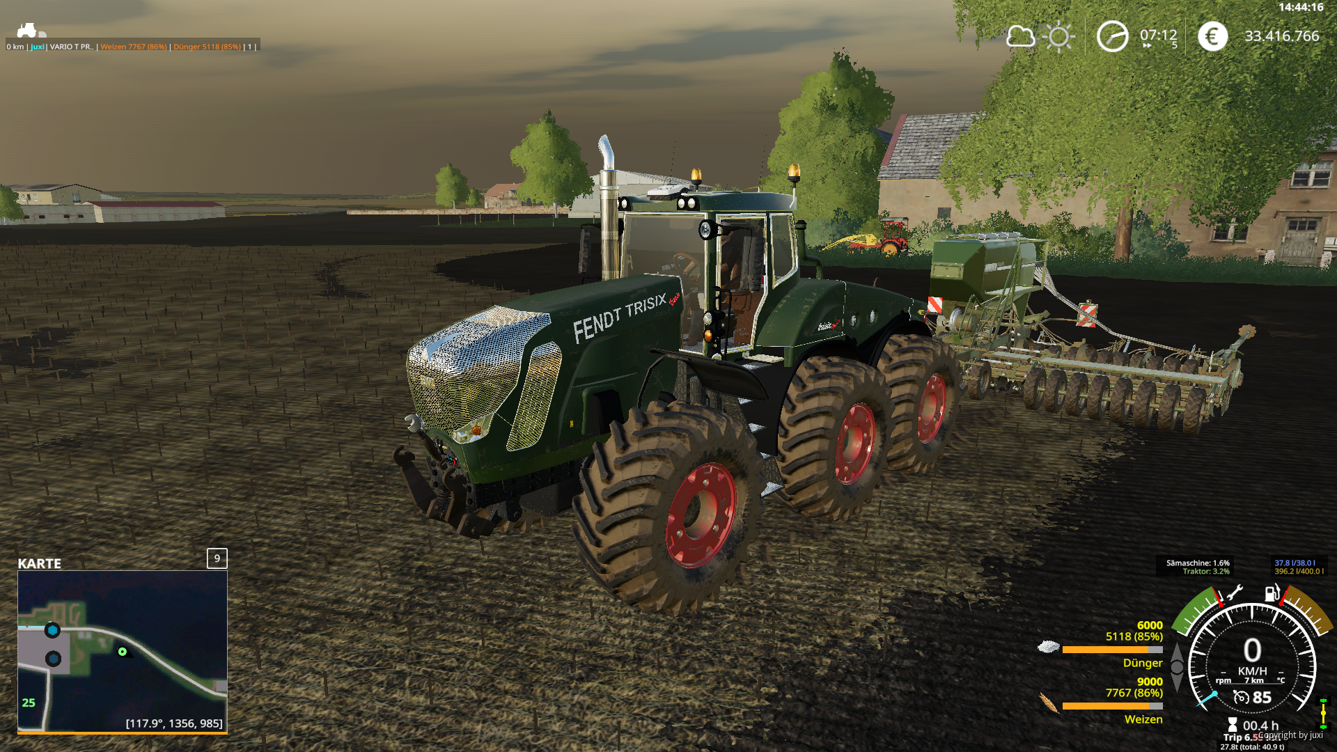 den Fendt testen