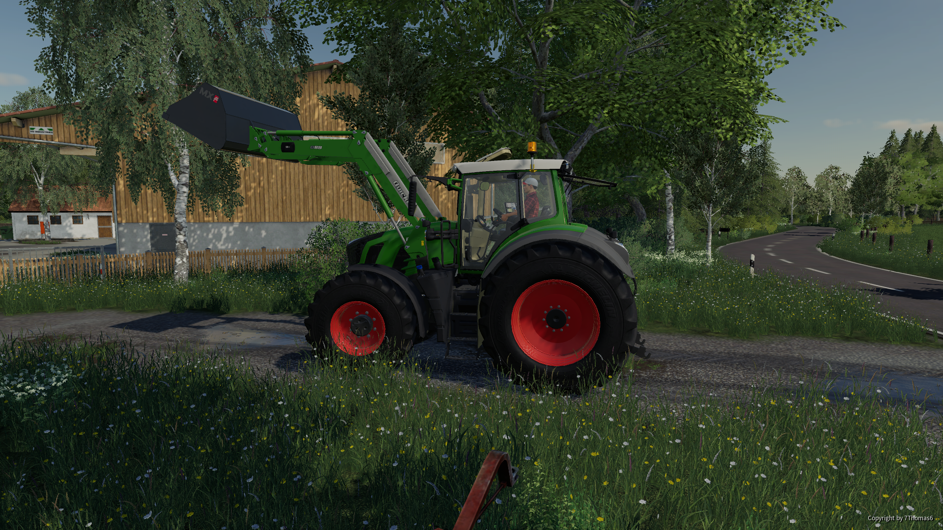 Dem 826 Vario S4  'nen Frontlader verpasst