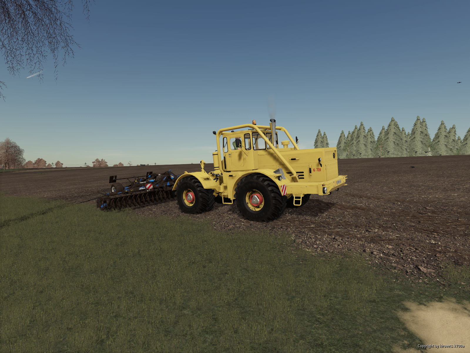 Kirovets K701 in Kandelin