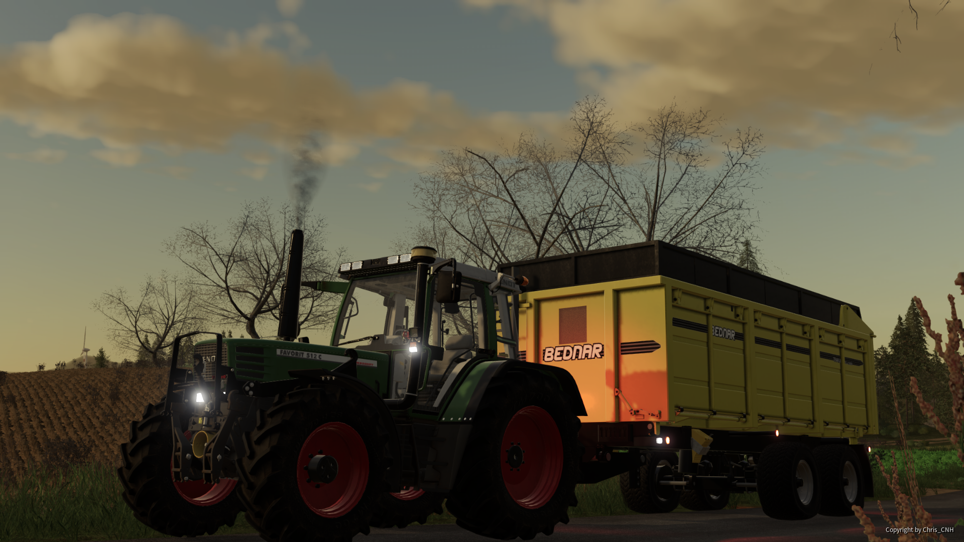 512er im Sonnenuntergang ^^
