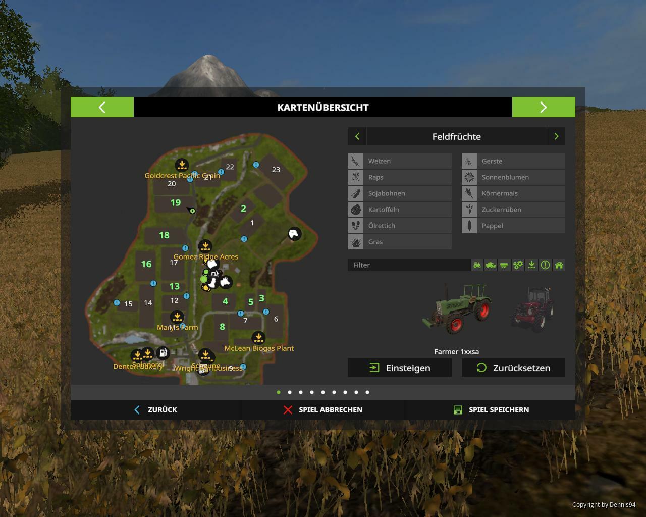 mal ebend schnell einen hof in Altenstein übernommen / gekauft und nun bin ich Landwirt