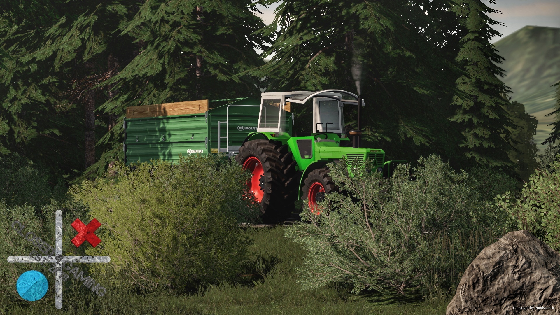 Getreide fahren