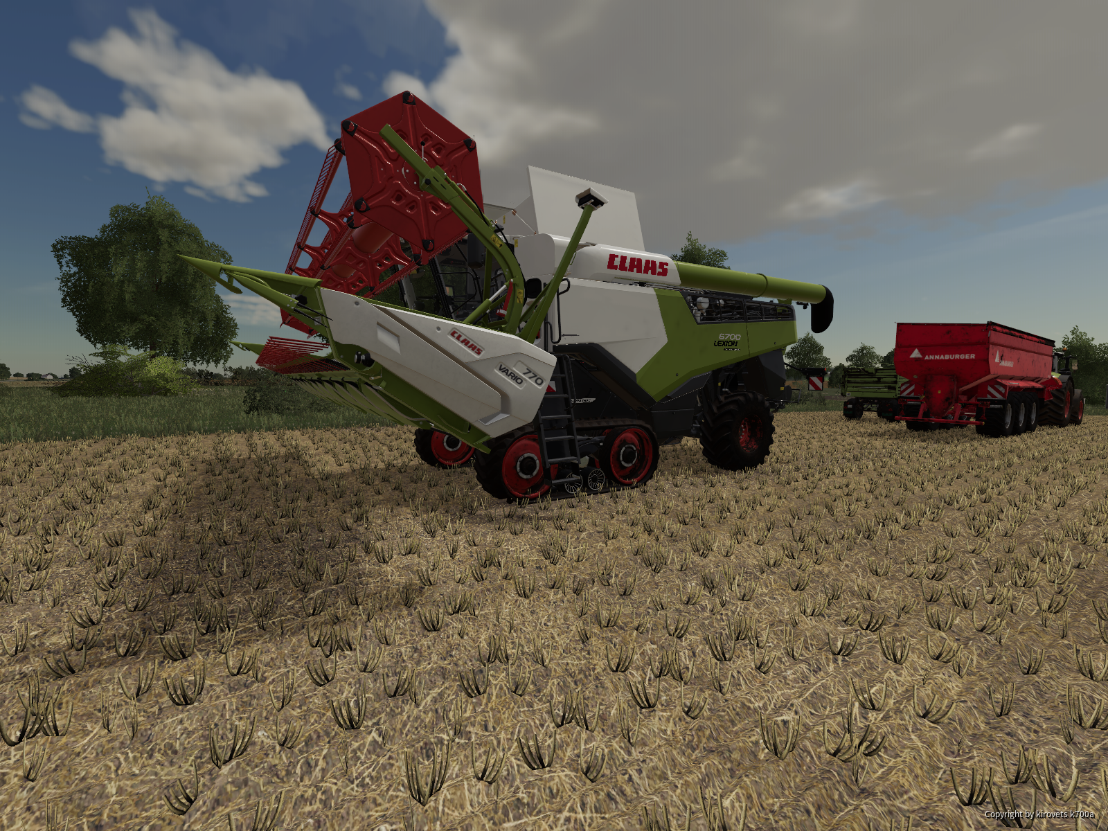 Claas Lexion 6700 in Kandelin gesichtet