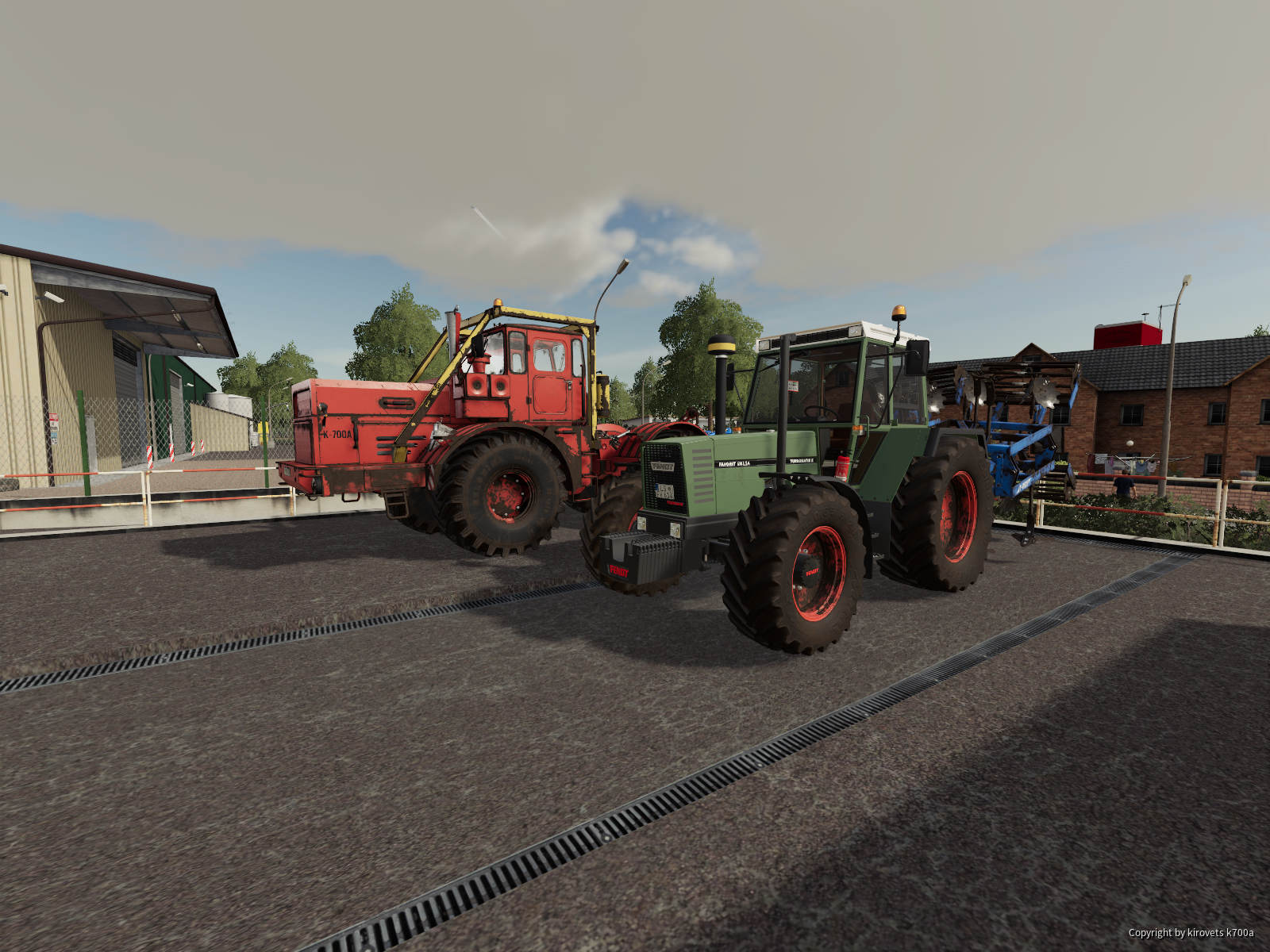 Kirovets K700A & Fendt Favorit 614 LSA