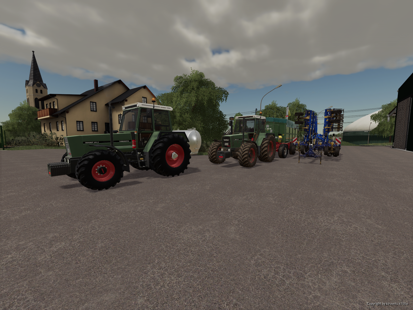 Fendt Favorit 614LSA bisschen bearbeiten