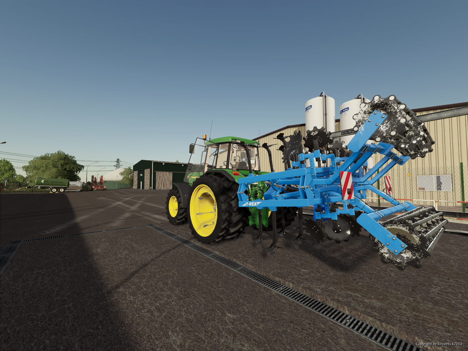 Morgen geht es mit dem John Deere 7810 zum Stoppeln