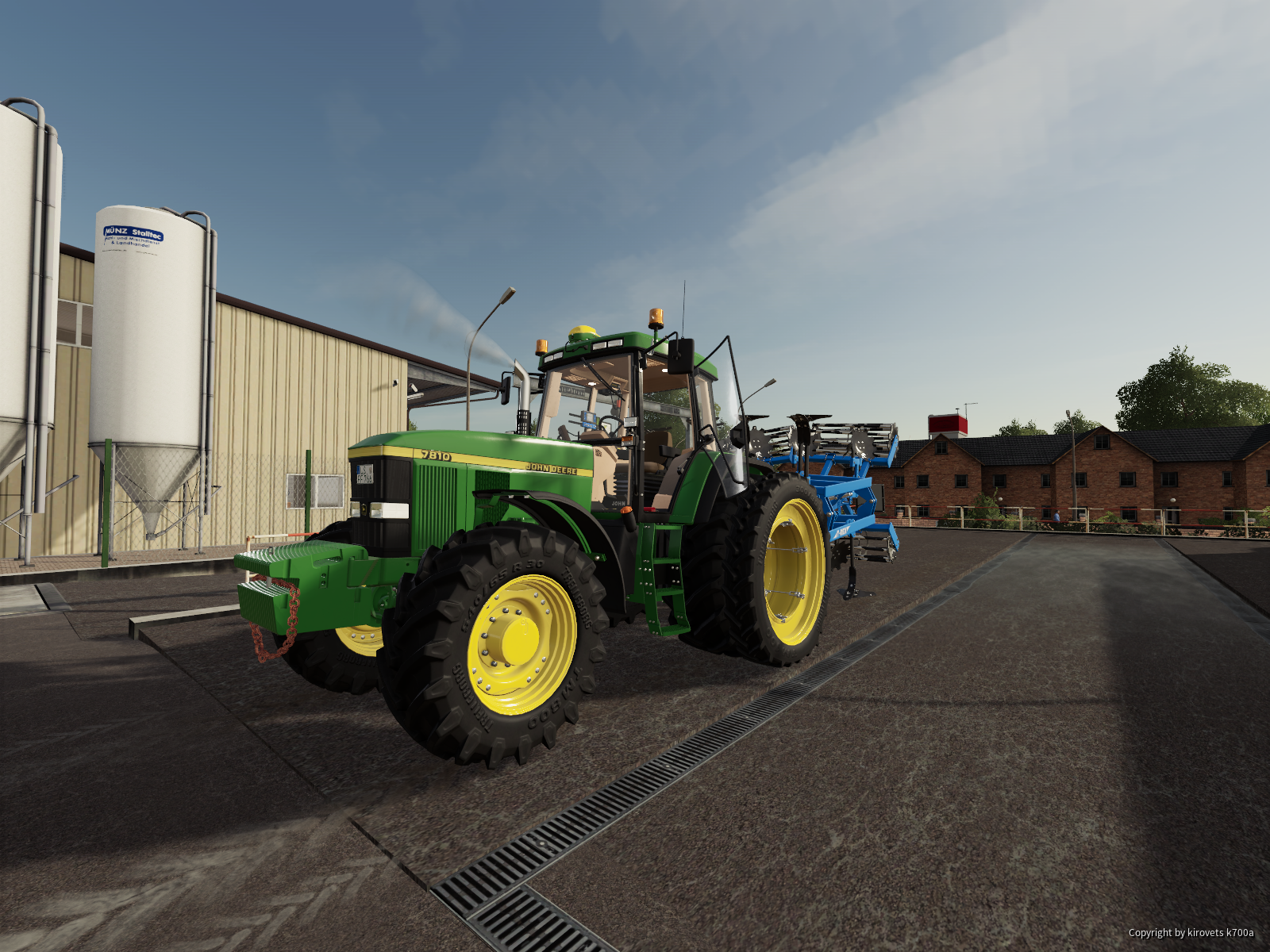 Morgen geht es mit dem John Deere 7810 zum Stoppeln