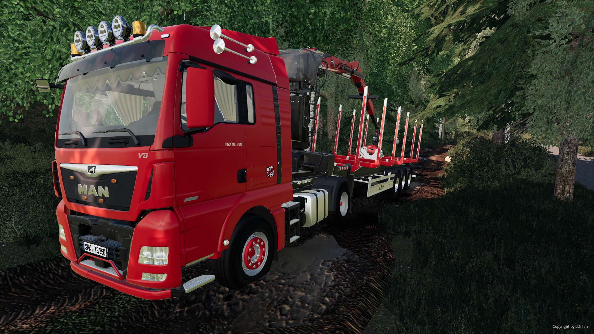 MAN TGX 18680 V8