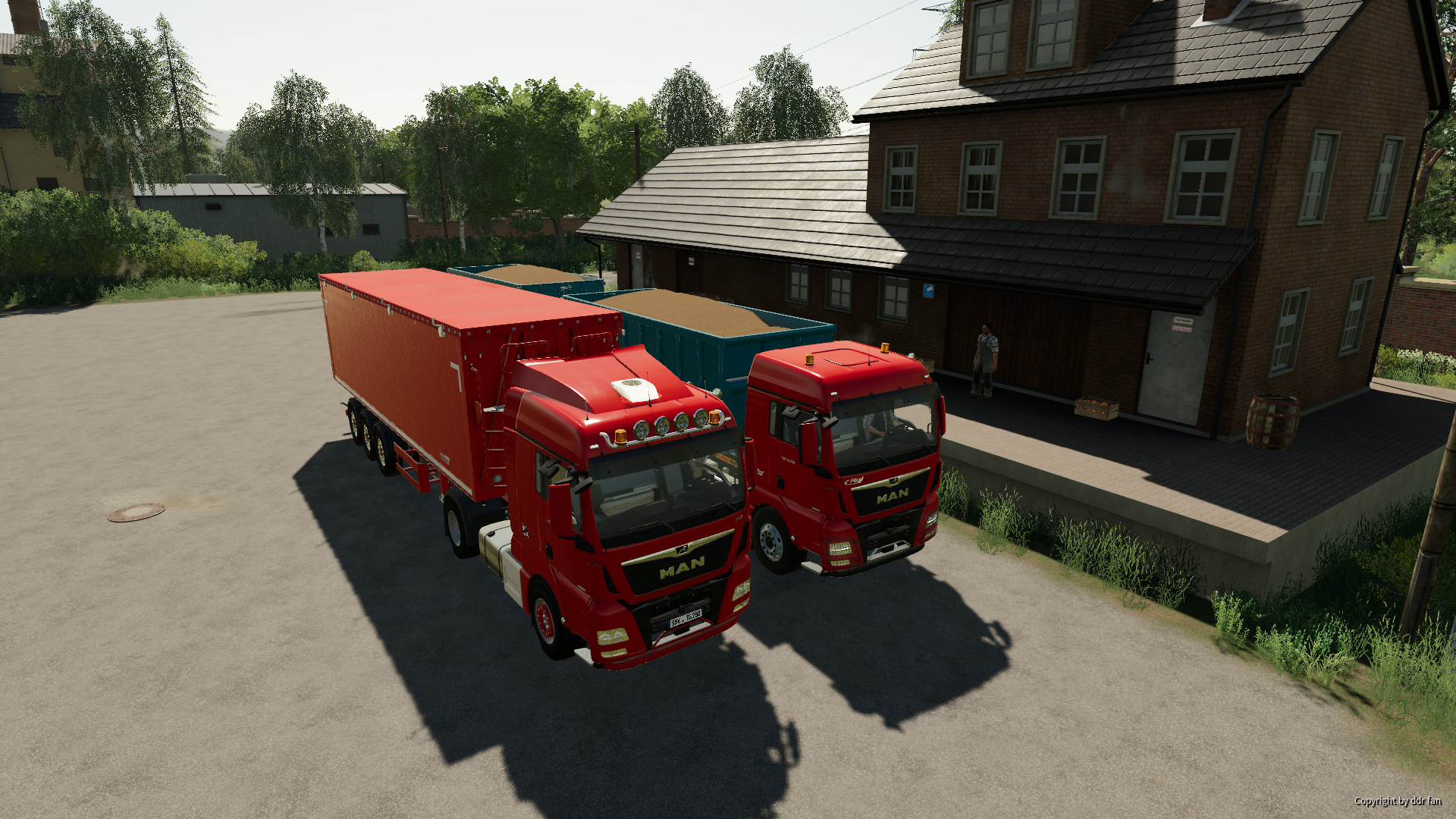 MAN TGX 18680 V8 und MAN TGX 26640