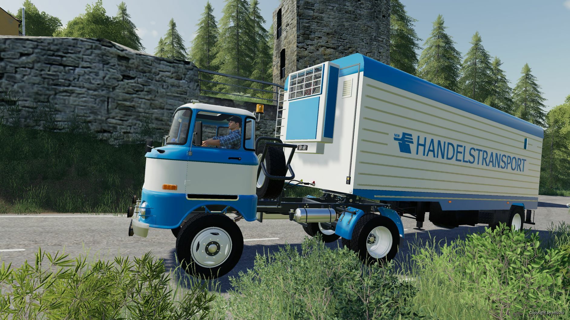 Testfahrt mit dem neuen Kühler