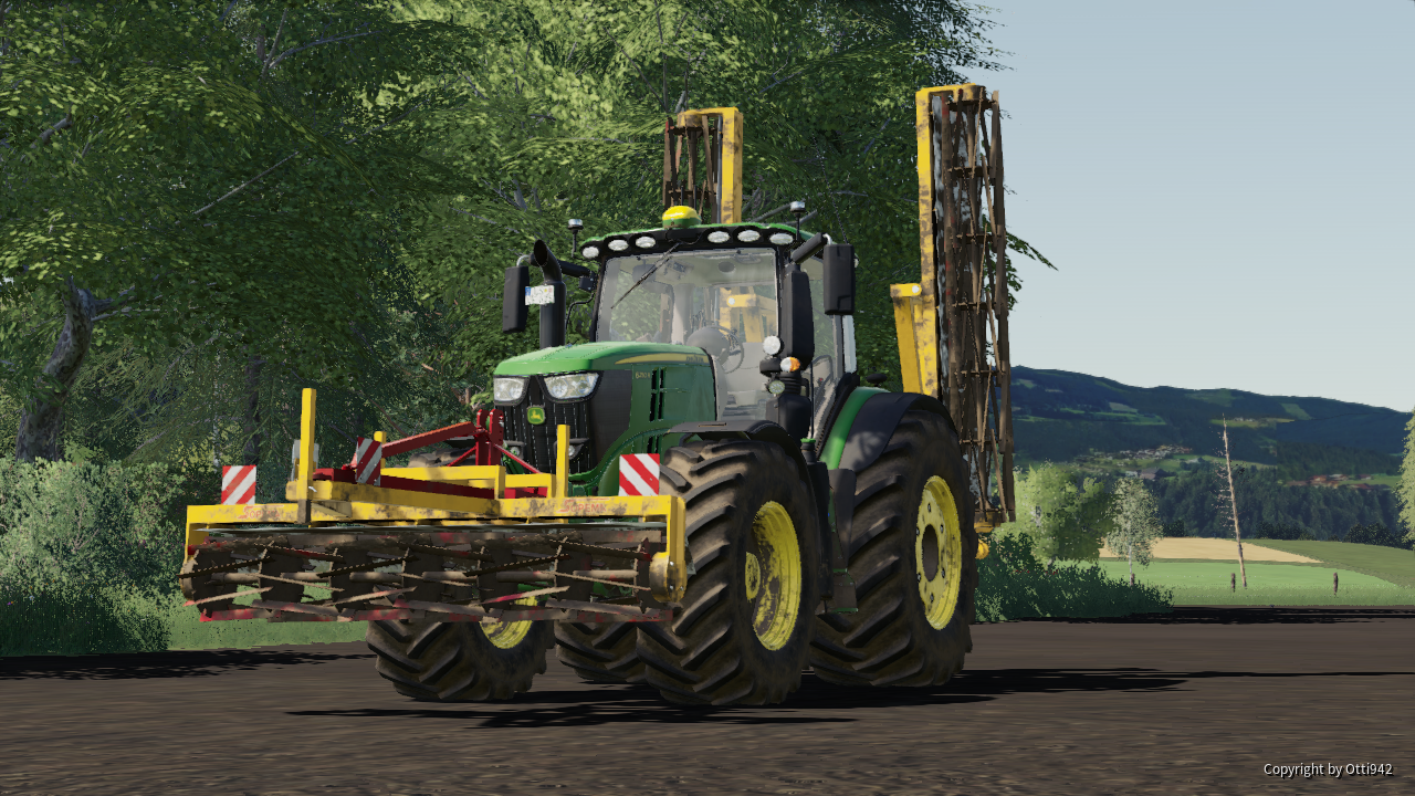 Bodenbearbeitung mit JD 6250R