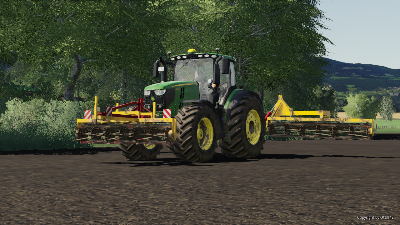 Bodenbearbeitung mit JD 6250R