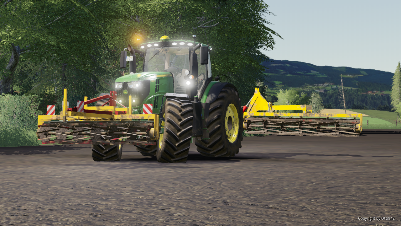 Bodenbearbeitung mit JD 6250R