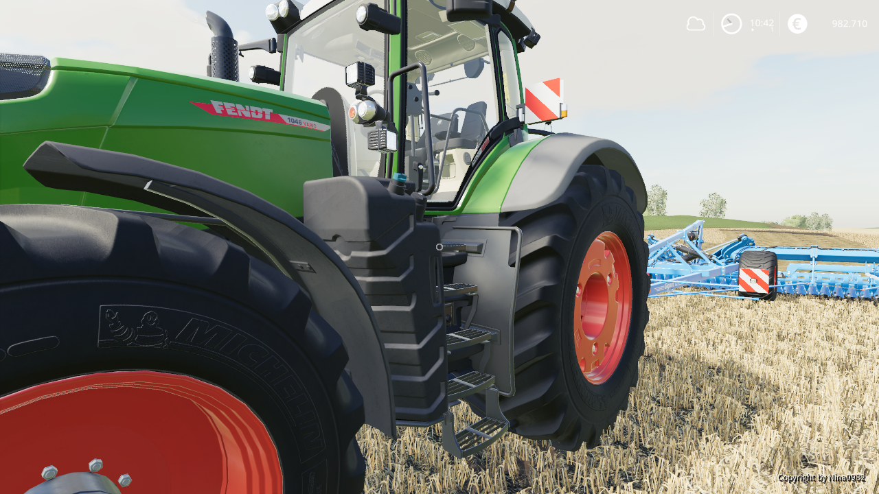 Stoppelsturz mit Fendt 1046 und Lemken Gigant