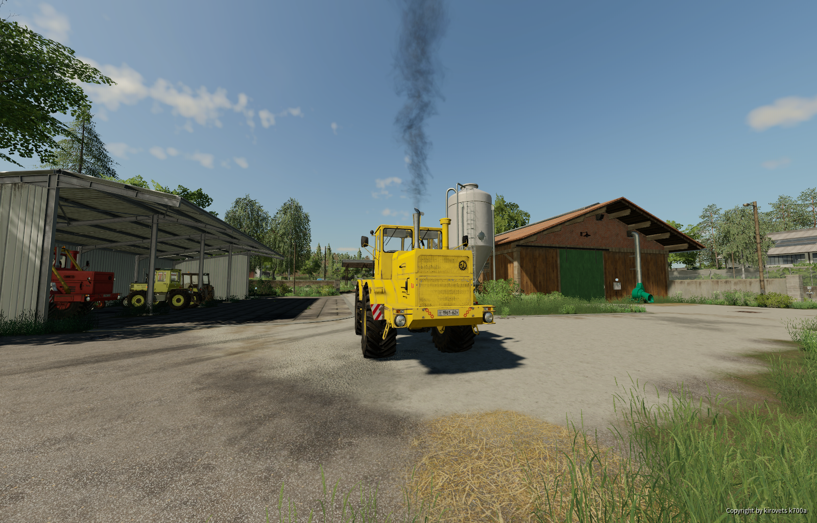 Am Kiro mal exhaust verbaut :)